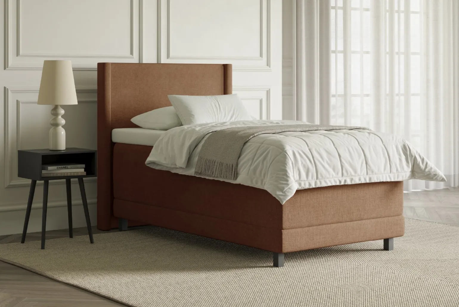 XOV lux 1 regulerbar seng 105x210 cm