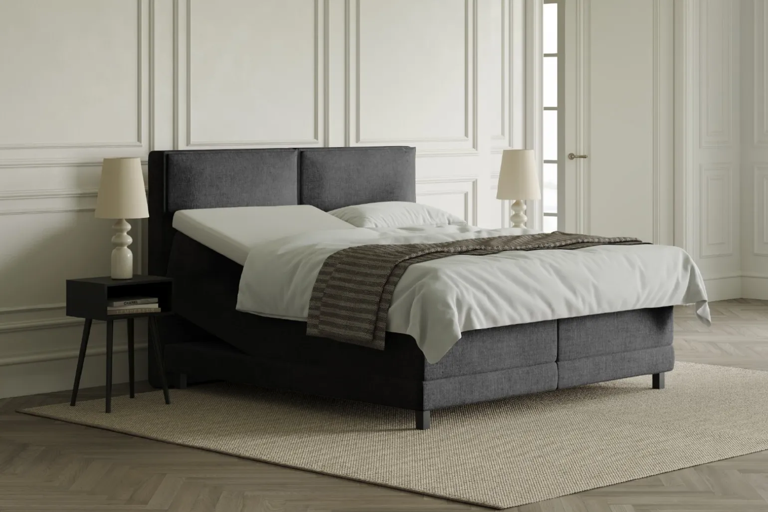 XOV Lux 2 regulerbar seng 210x210 cm
