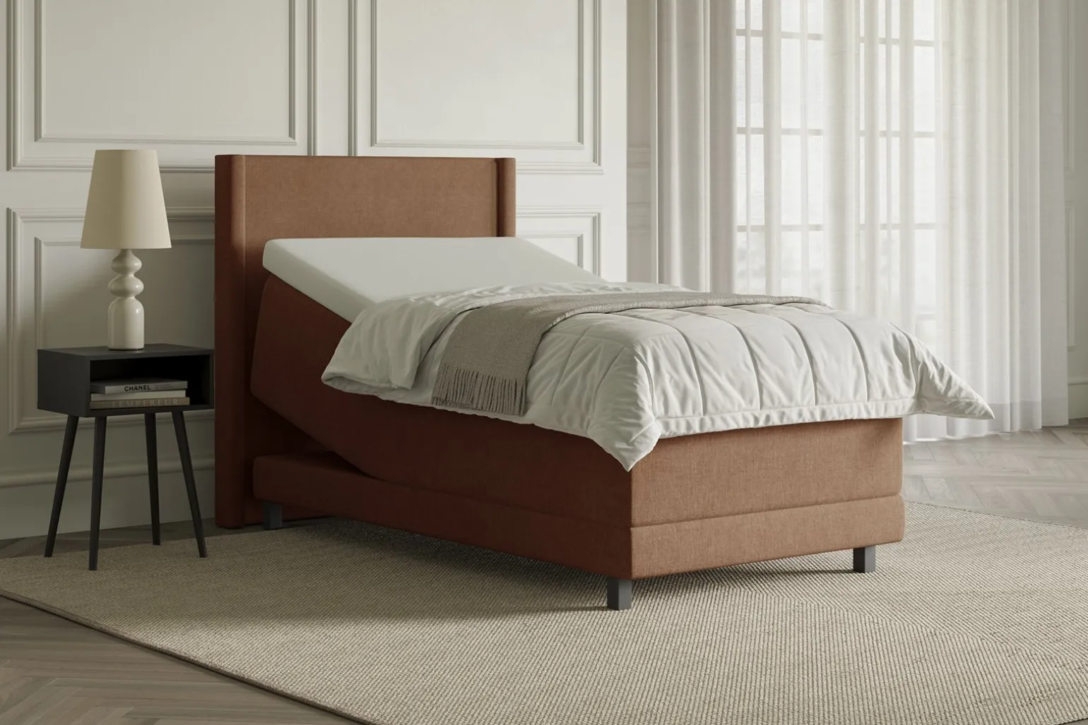 XOV lux 1 regulerbar seng 90x200 cm