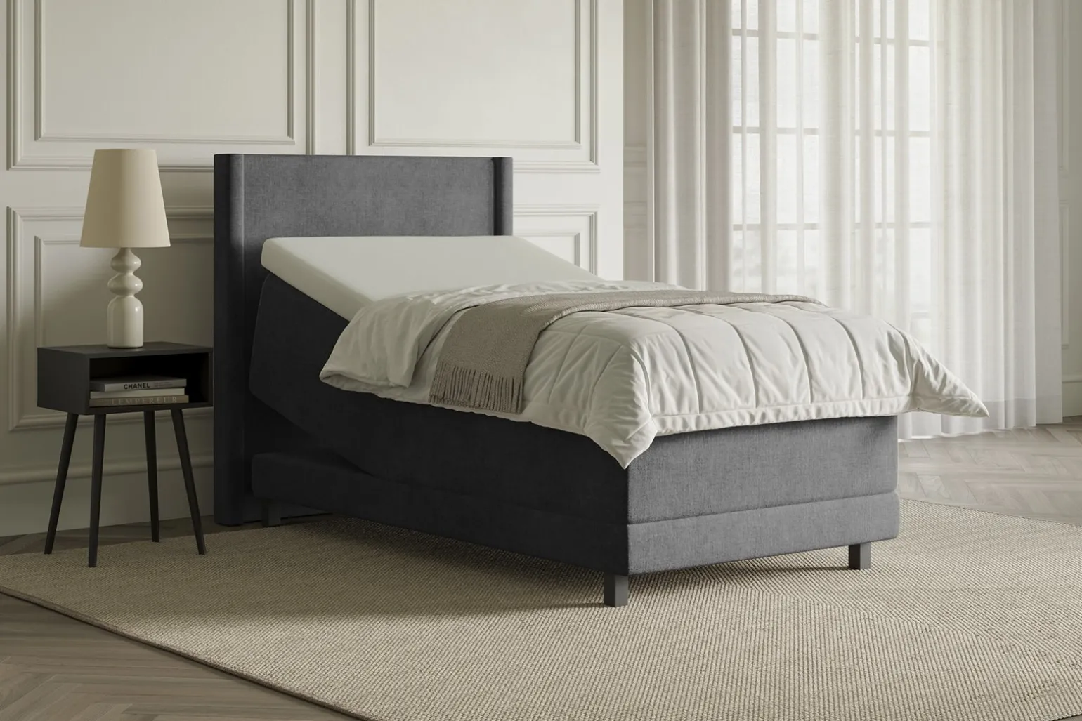 XOV lux 1 regulerbar seng 90x210 cm