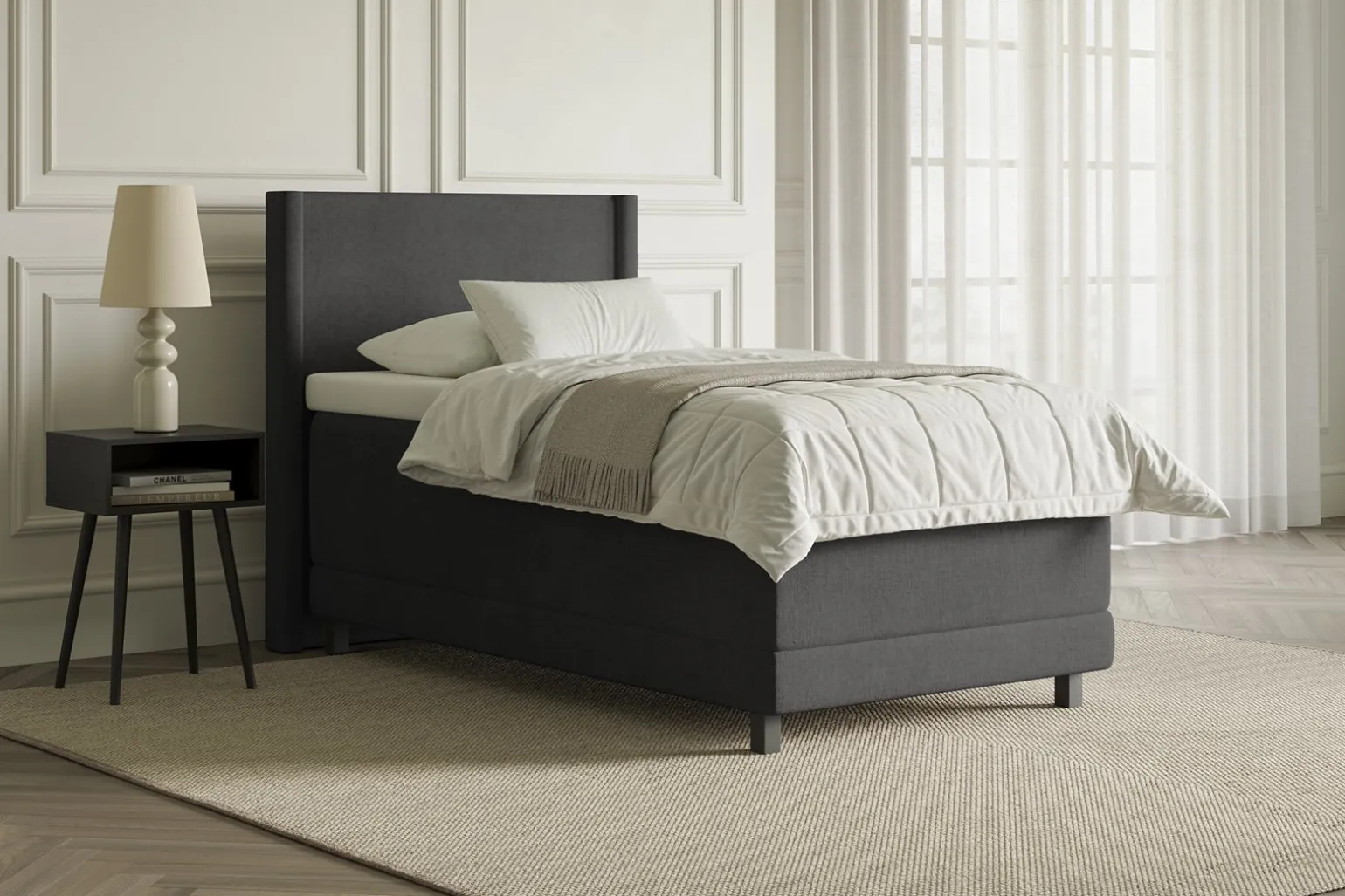 XOV lux 1 regulerbar seng 90x210 cm