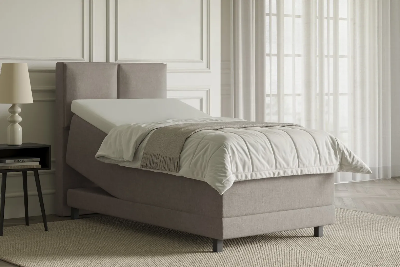 XOV Lux 2 regulerbar seng 90x210 cm