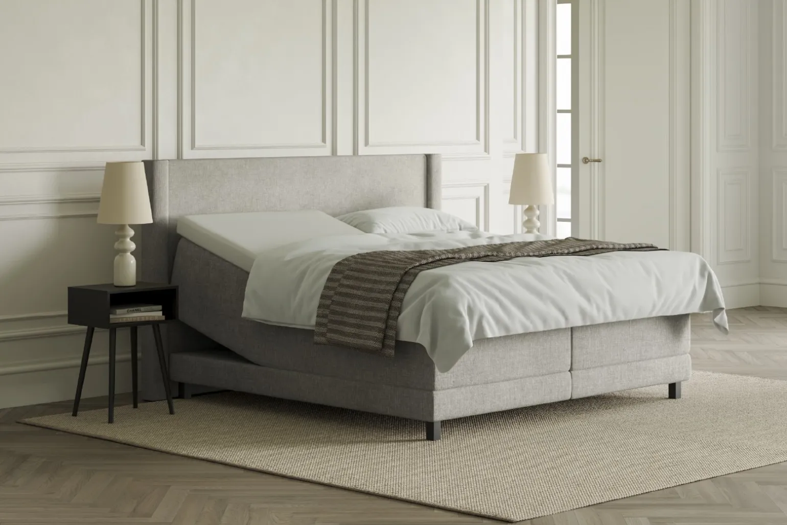 XOV lux 1 regulerbar seng 180x210 cm