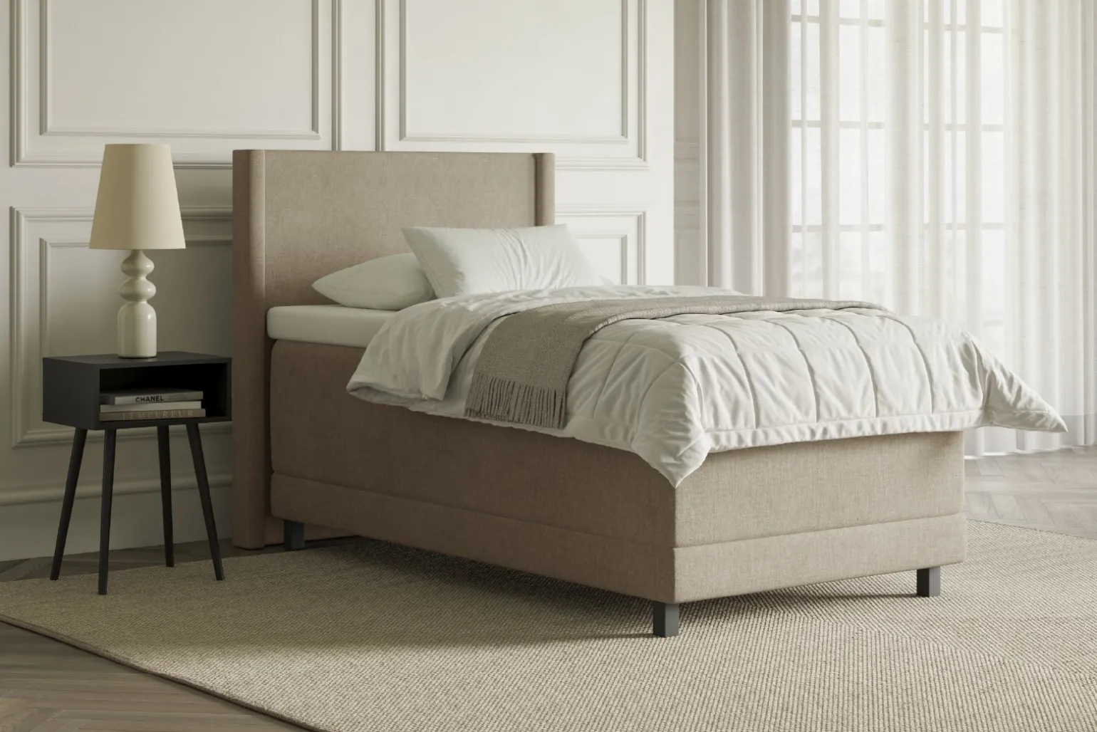 XOV lux 1 regulerbar seng 105x210 cm