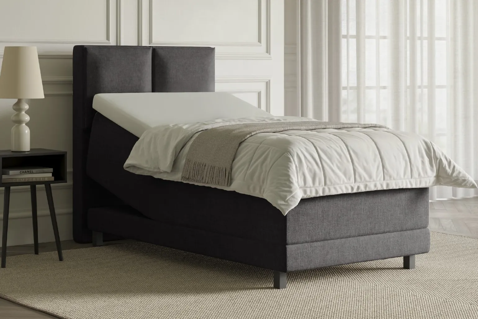 XOV Lux 2 regulerbar seng 90x210 cm